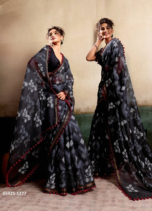 Mul Mul Cotton Sari