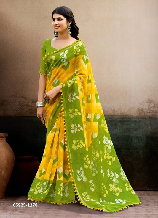 Mul Mul Cotton Sari