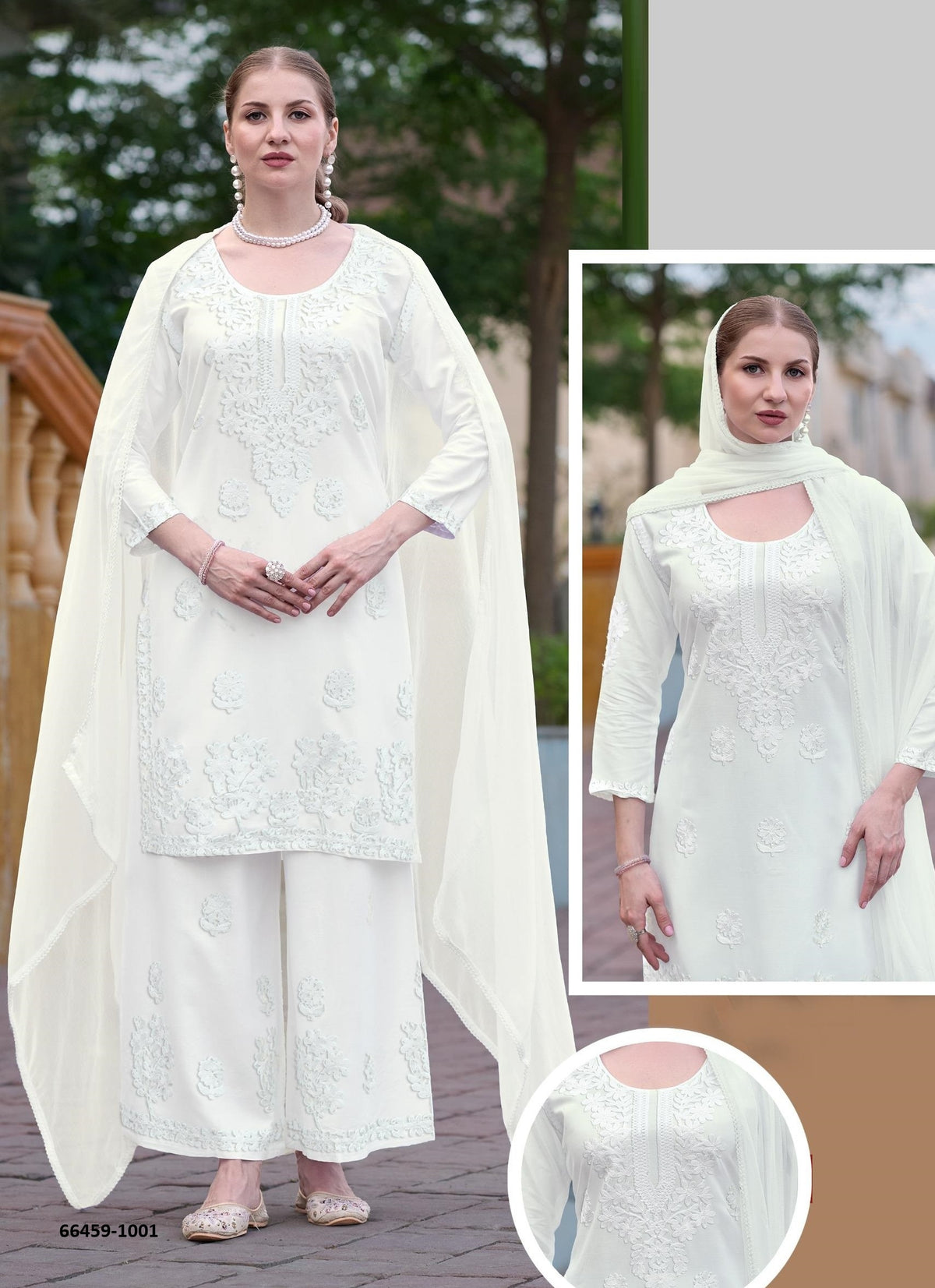 Rayon Embroidered Salwar