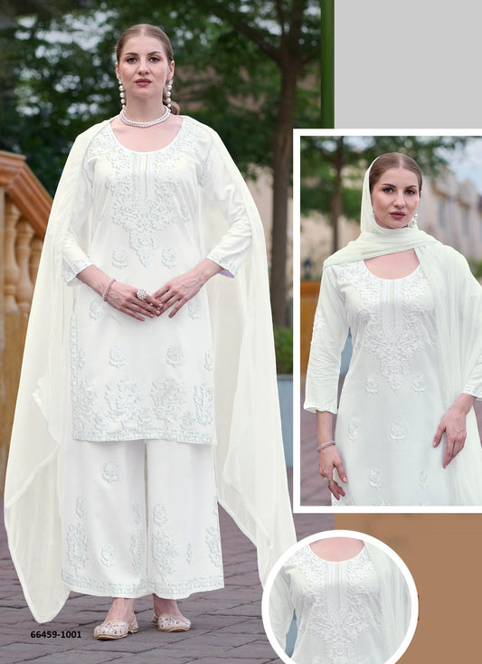 Rayon Embroidered Salwar