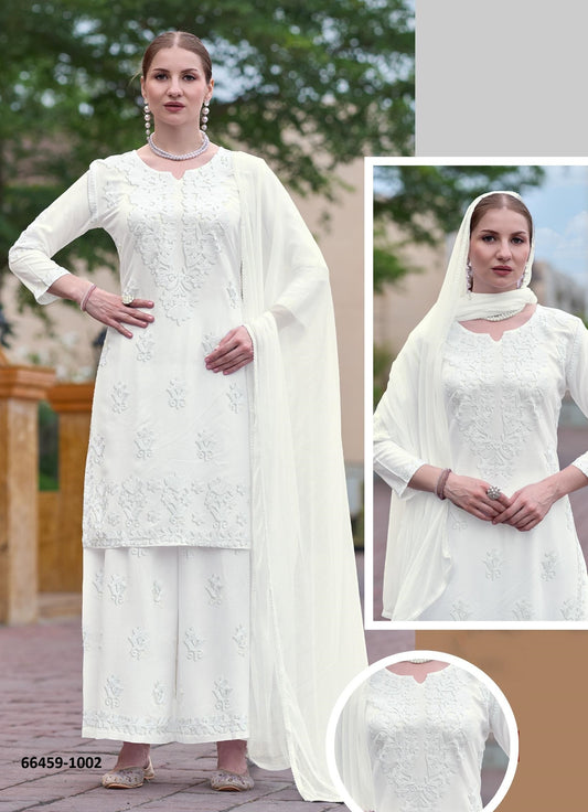 Rayon Embroidered Salwar