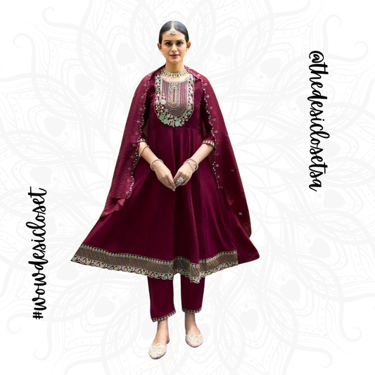 Vichitra Silk Salwar