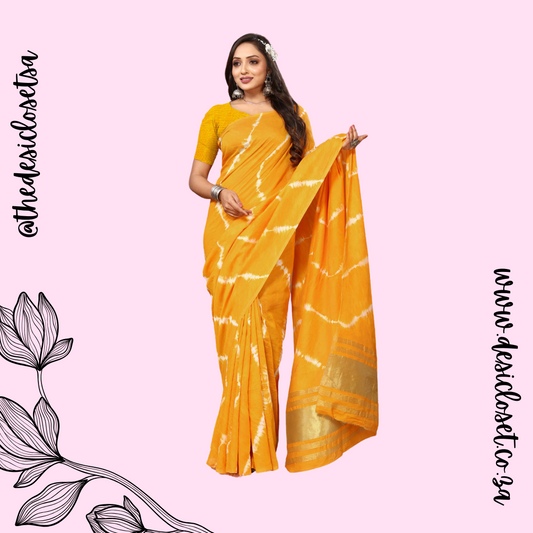 Unstitched Sari