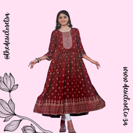 Dress with Pant (XL - SA36)