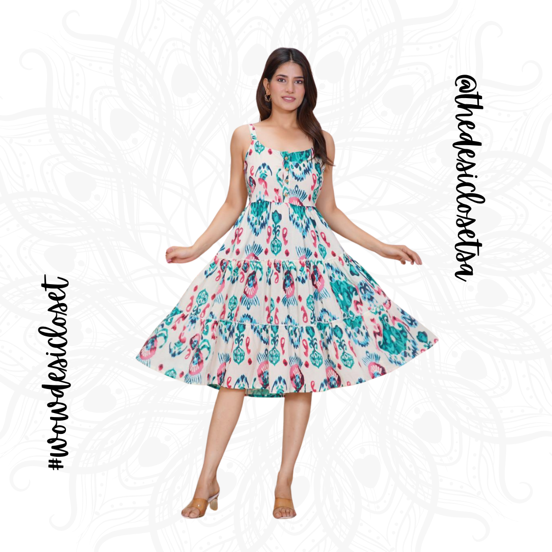 Boho Cotton Summer Dress