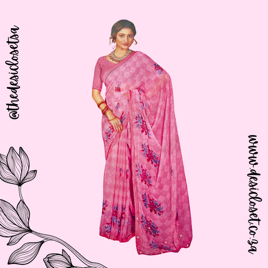 Unstitched Sari