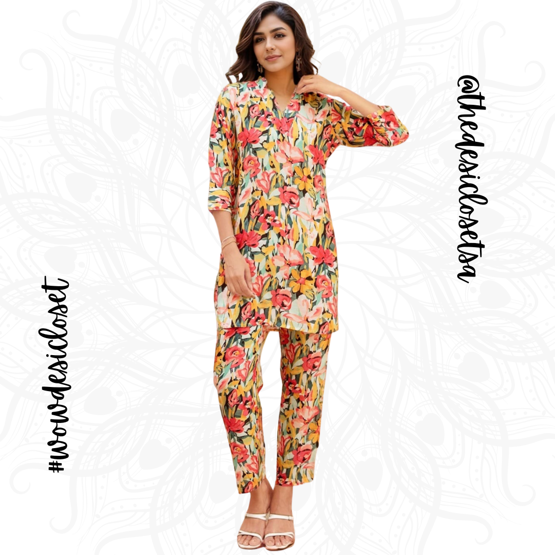 Cotton Co-ord Set