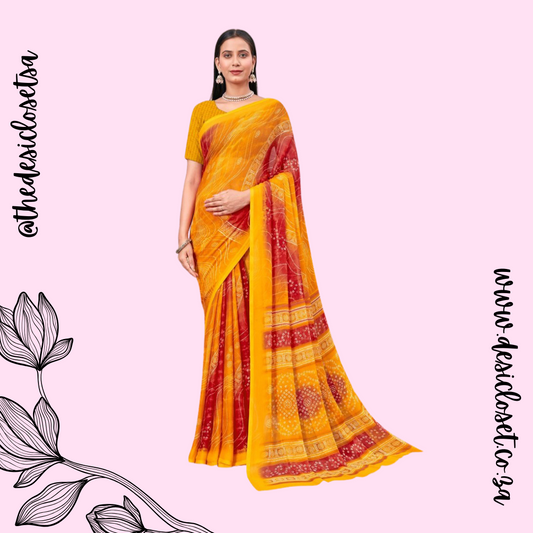 Unstitched Sari