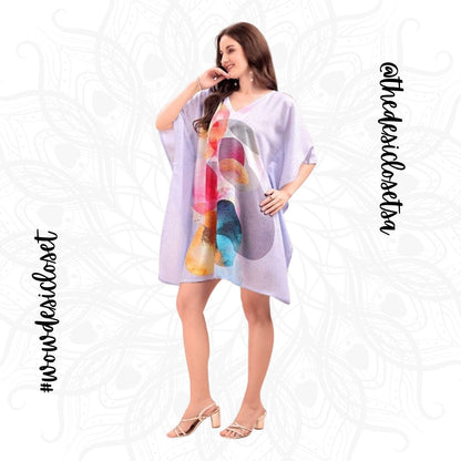 Soft Cotton Digital Print Kaftan