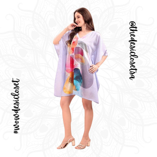 Soft Cotton Digital Print Kaftan