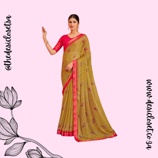 Unstitched Sari
