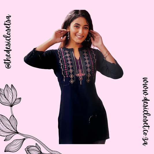 Top (SA34 L)  - Note Colour is Cerulean Blue