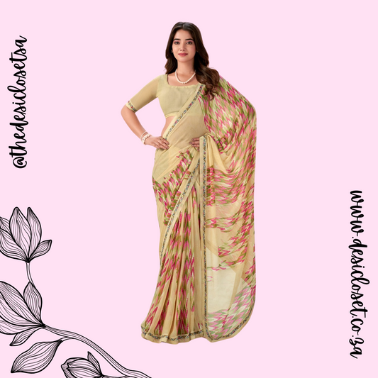 Unstitched Sari