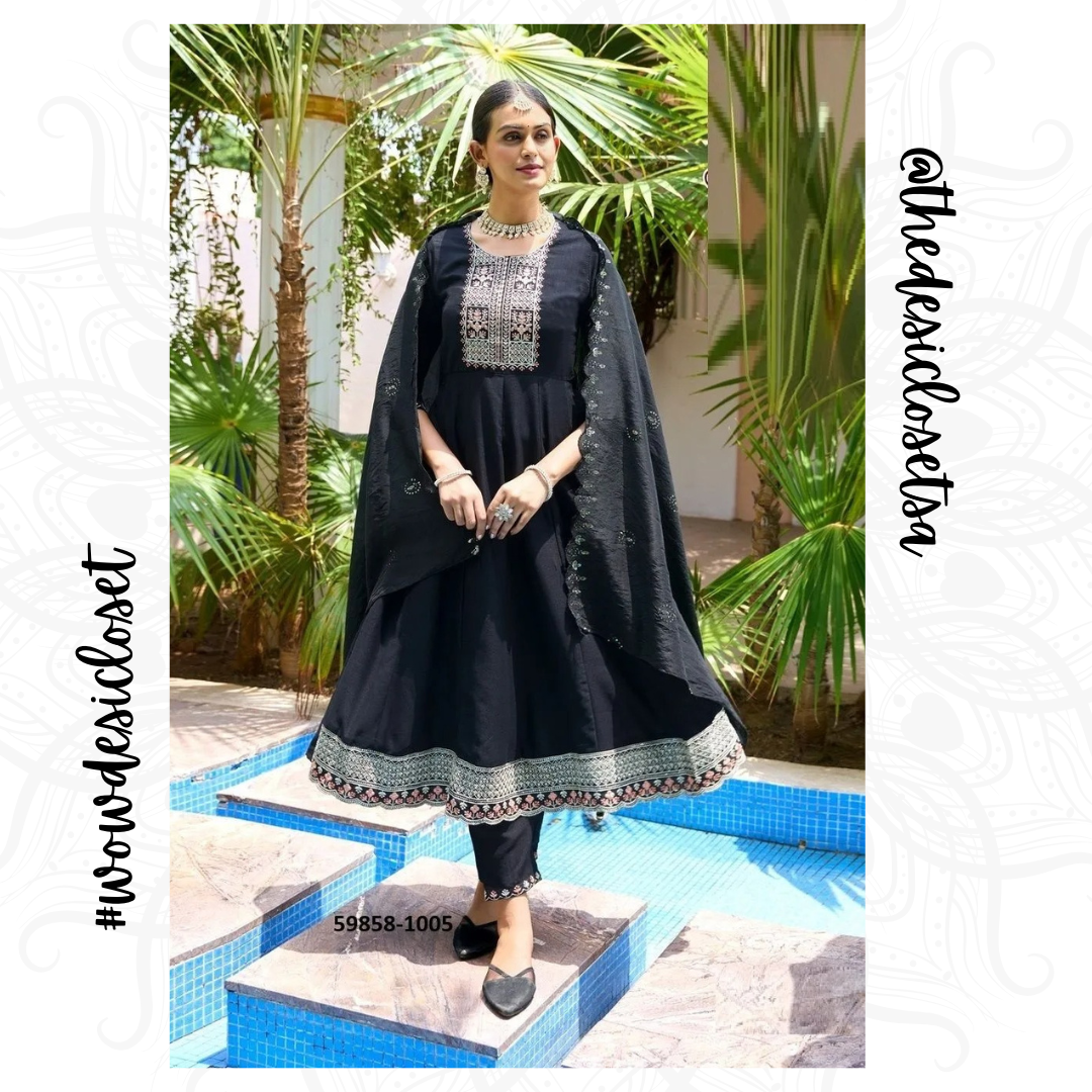 Vichitra Silk Salwar