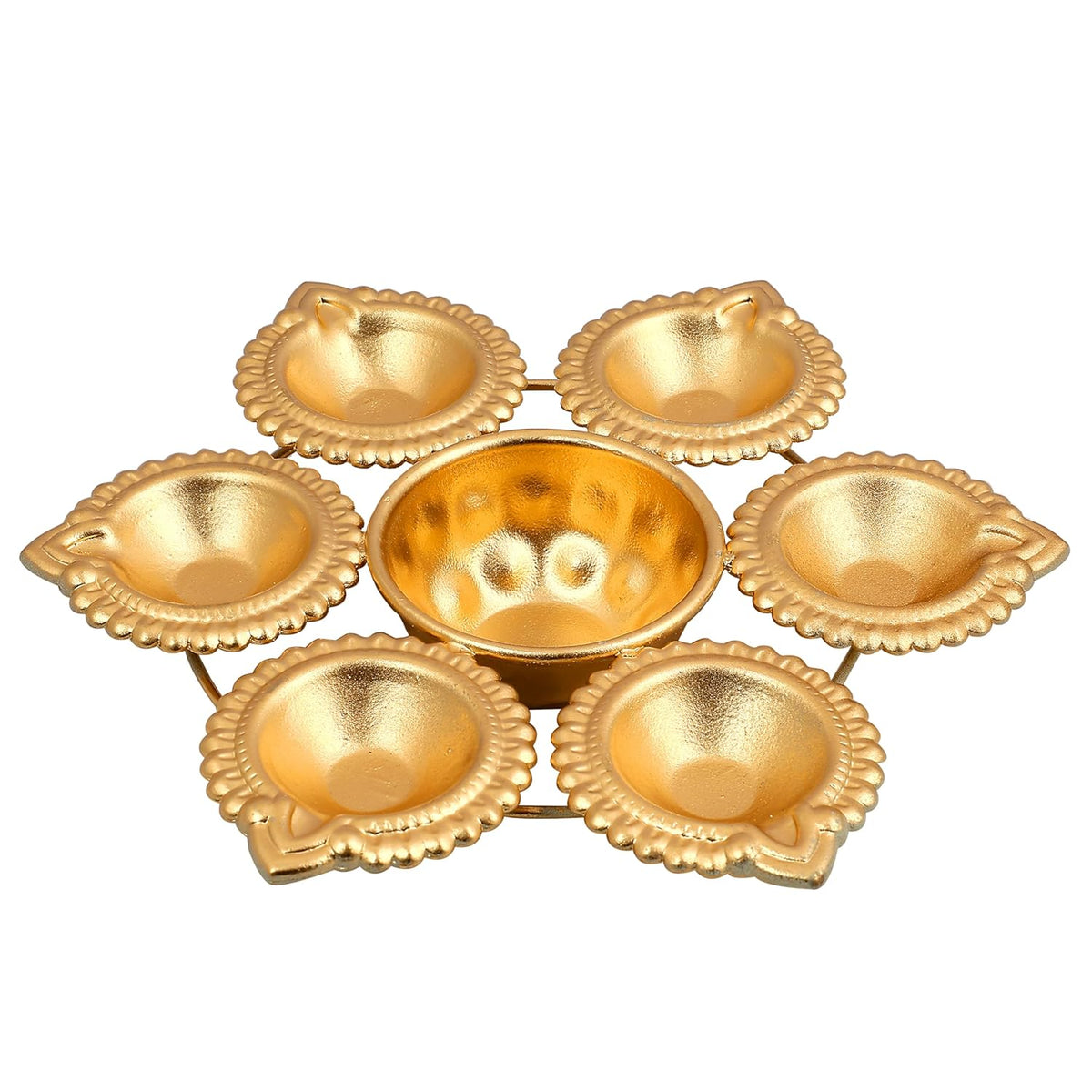 Copper Metal Decorative Urli (S)