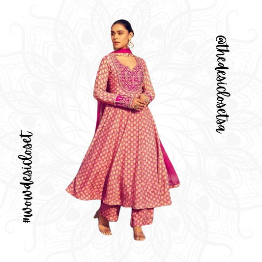 Crepe Salwar Set
