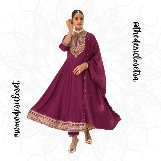 Vichitra Silk Salwar