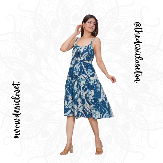 Boho Cotton Summer Dress