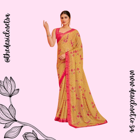 Unstitched Sari