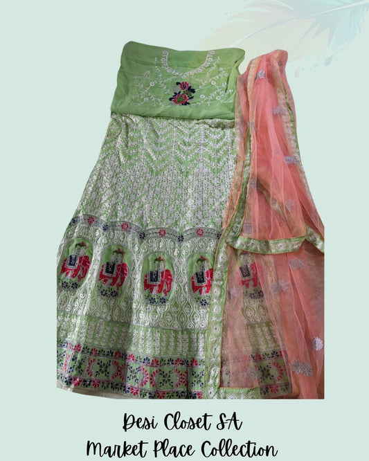 Semi Stitched Lehenga