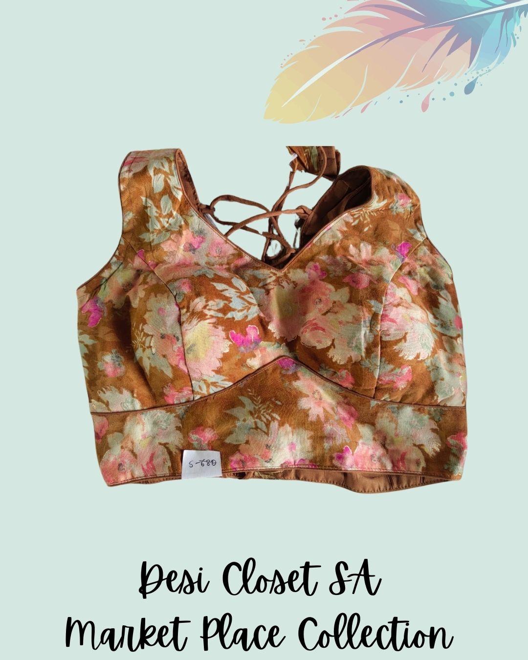 Fully stitched choli blouse