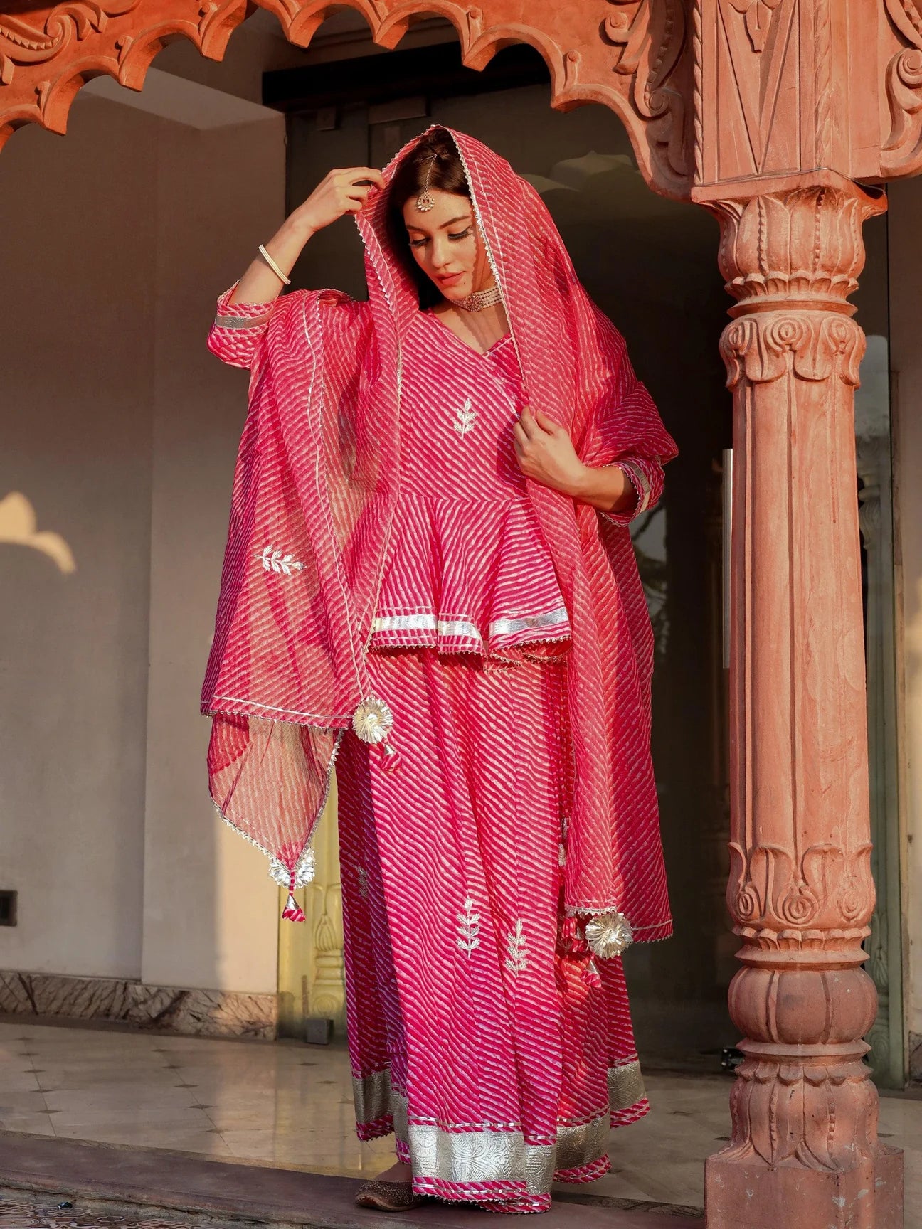 Cotton Lehenga Set