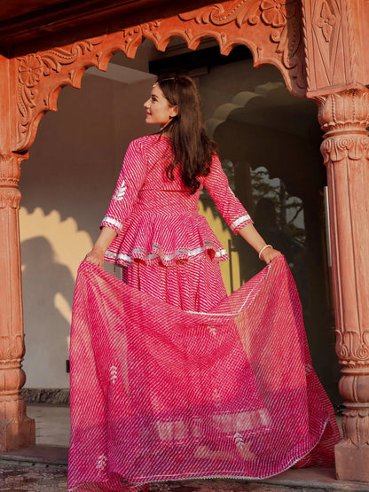 Cotton Lehenga Set