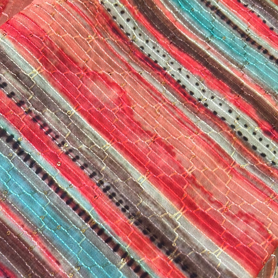 Pre stitched sari