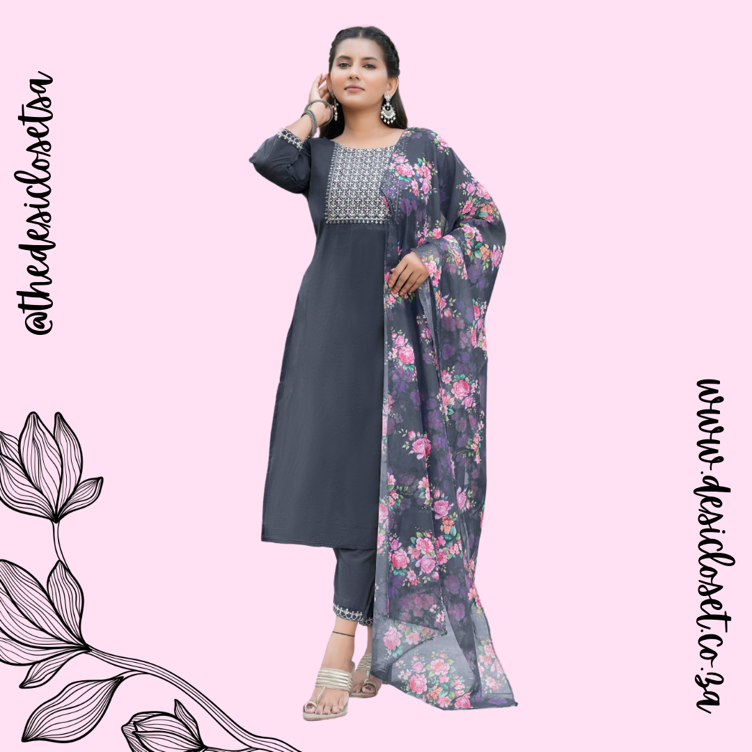Salwar (Dark Grey)