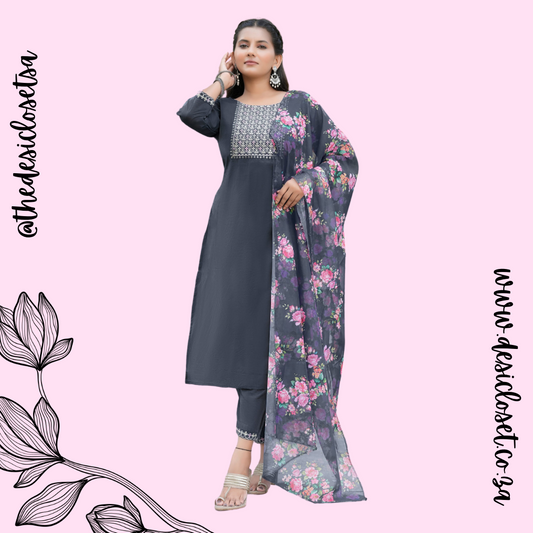 Salwar (Dark Grey)