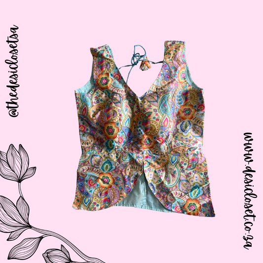Choli Blouse (Semi Peplum)