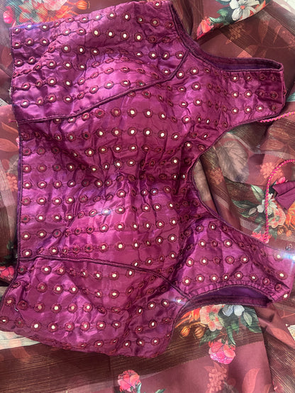 Sari with Blouse