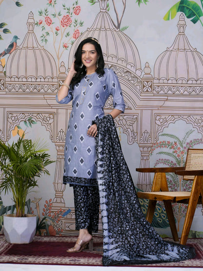 Cotton Salwar (Grey)