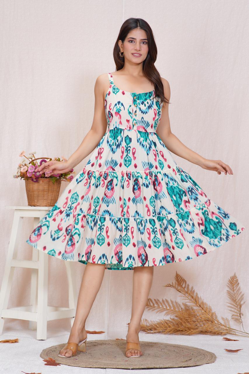 Boho Cotton Summer Dress