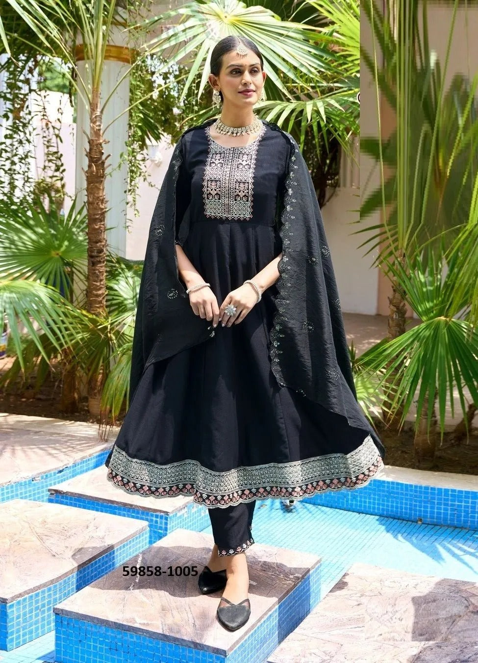 Vichitra Silk Salwar