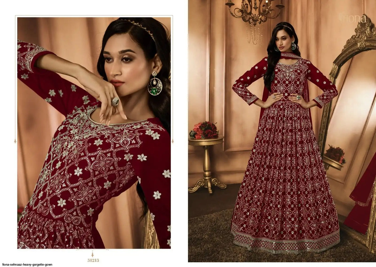 Georgette Gown Set